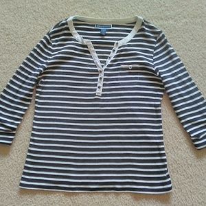 🌈Karen Scott 3/4 sleeve shirt.